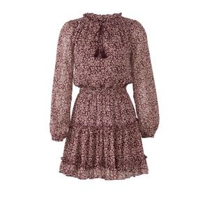 Rebecca Minkoff Rosemary Ruffled Leopard Dress